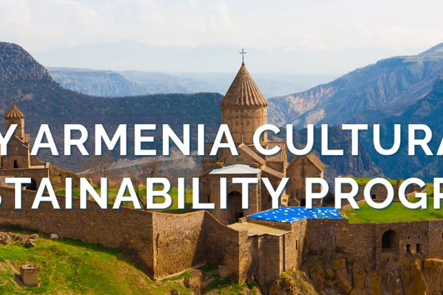 MY ARMENIA CULTURAL SUSTAINABILITY PROGRAM