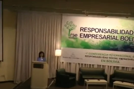 RSE Bolivia SA presentation I International CSR Conference in Bolivia