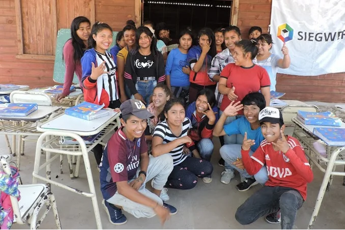 Siegwerk Argentina builds classroom for local CSR project