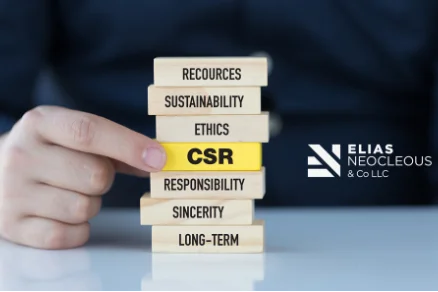 Elias Neocleous & Co LLC presents its CSR Actions in a magazine