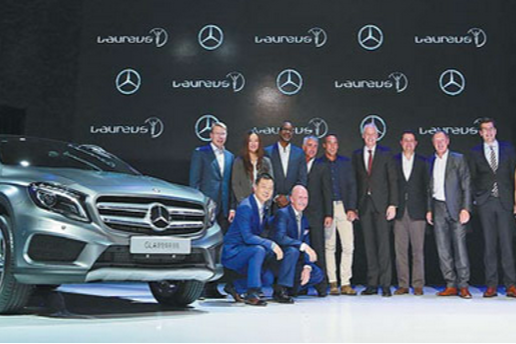 The charity is the most important commitment of Mercedes in terms of social responsibility