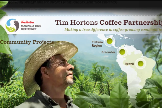 Tim Hortons is a leader in CSR initiatives