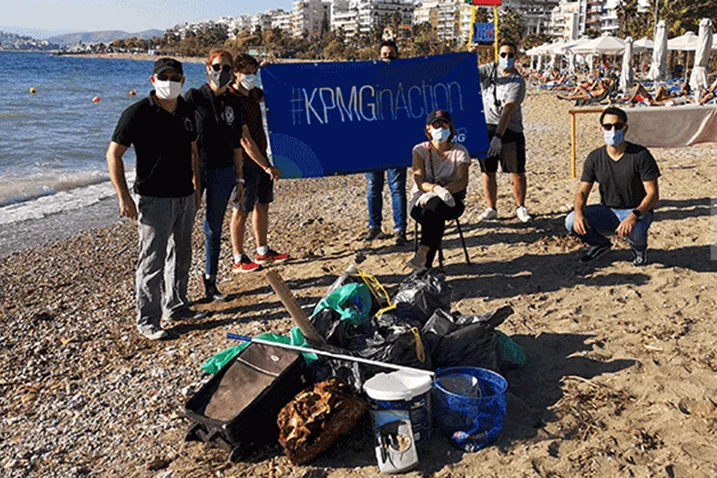Annual collection of Sustainable Development data: KPMG Greece care for the environment