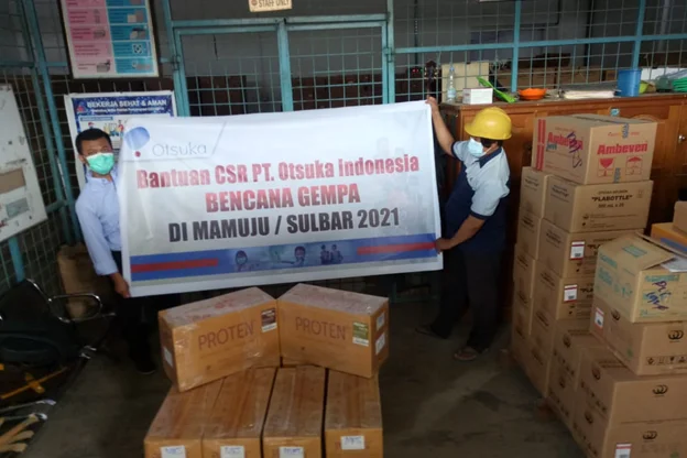 CSR programs at PT. Otsuka Indonesia are prioritizing the importance of health issues
