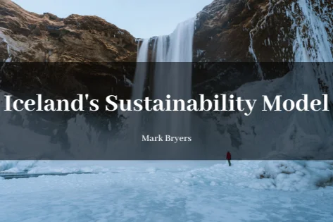 Iceland’s Road to Sustainability