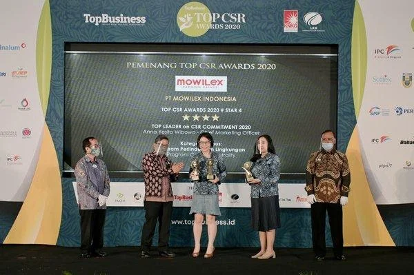 PT MOWILEX INDONESIA has won 3 Award categories at the biggest CSR awards event in Indonesia