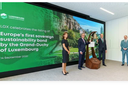 Europe’s first sovereign sustainability bond listed on LuxSE