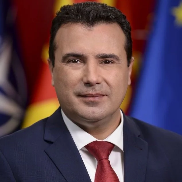 The Prime Minister of the Government of the Republic of Macedonia - Zoran Zaev